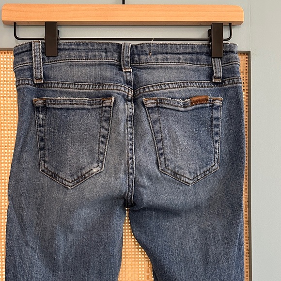 Joe's Jeans Distressed Skinny Blue Jeans - Picture 7 of 8